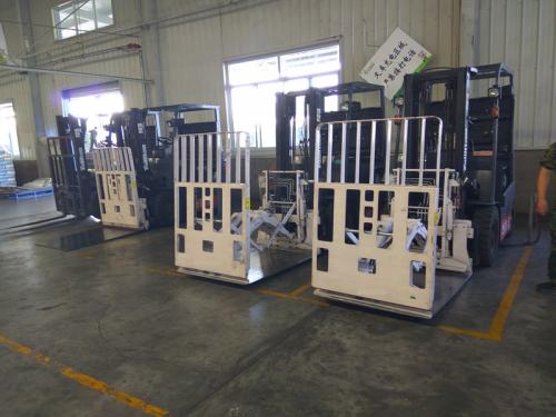 지게차 풀 푸시